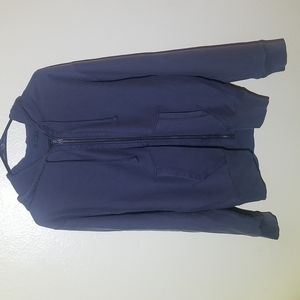 J Crew men's medium zip up hoodie